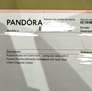 Pulsera rígida Pandora