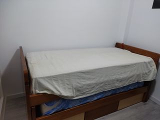 Cama nido de madera