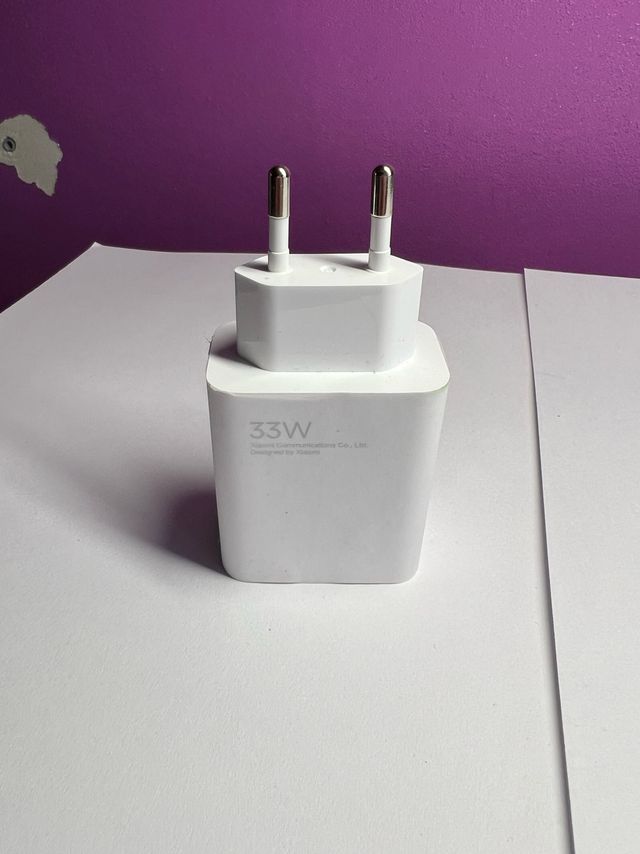 cargador carga rápida 33w Xiaomi