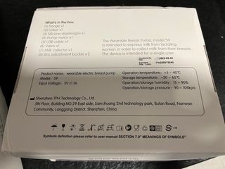 Sacaleches x 2. Casi sin uso