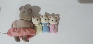 Familia ratones bebé sylvanian