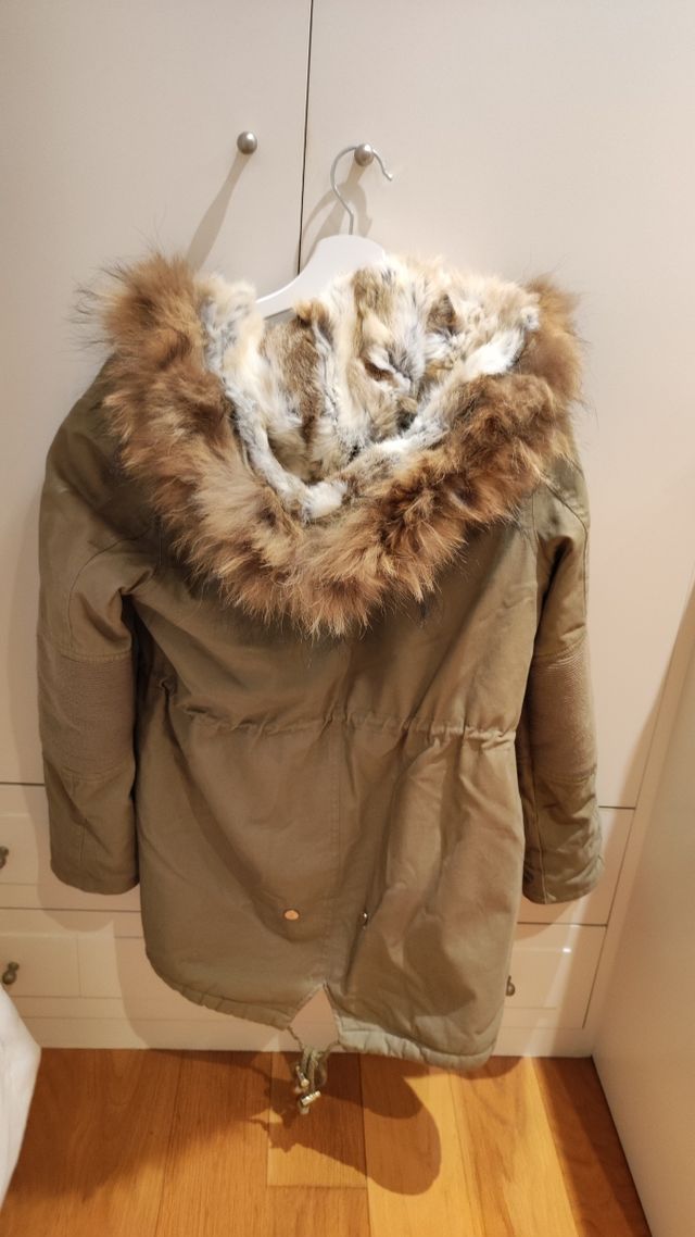 Parka pelo natural