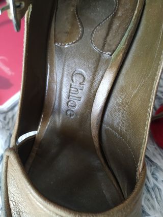 Zapatos de firma Chloé de cuero . Nº 38