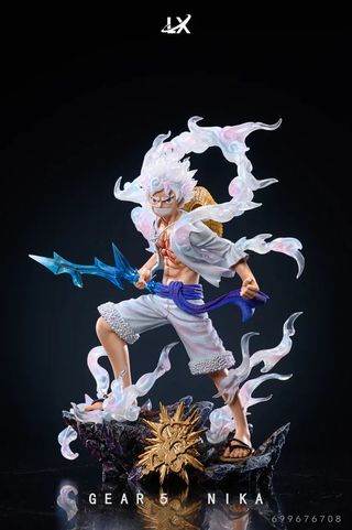 STOCK FIGURA LX STUDIO ONE PIECE NIKA LUFFY GEAR 5
