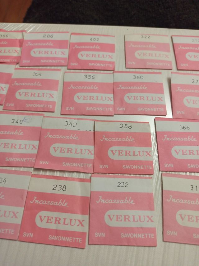 Cristalli per orologi Verlux