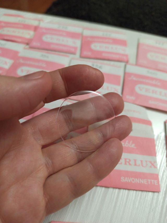 Cristalli per orologi Verlux