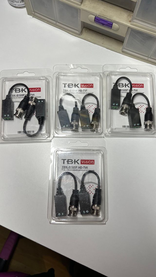 conector balun TBK Visión cctv