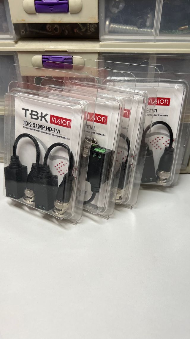 conector balun TBK Visión cctv