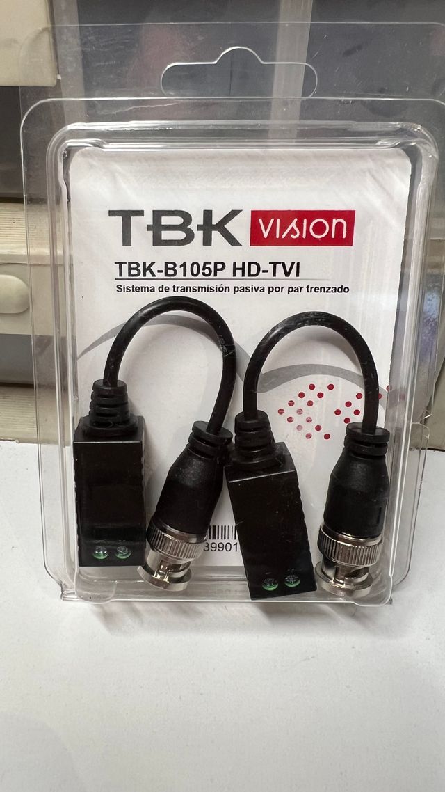 conector balun TBK Visión cctv
