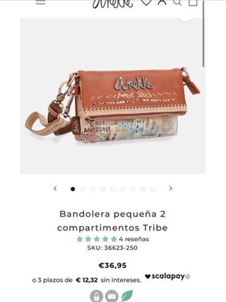 bolso Anekke ,  ORIGINAL  Nuevo  