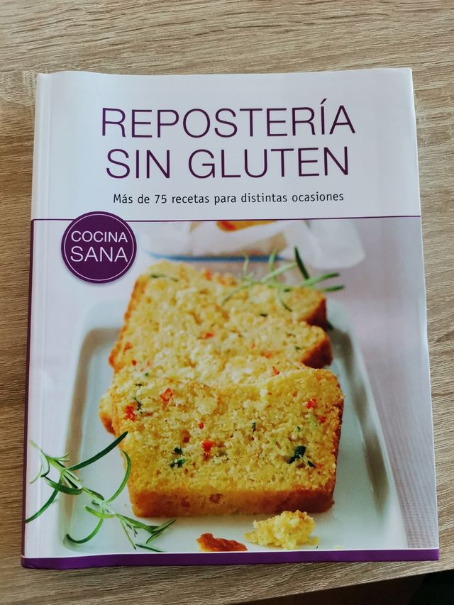 Libro de reposteria sin gluten