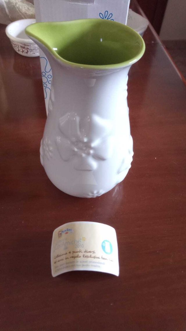 MULINO BIANCO set in porcellana tazze brocca teier