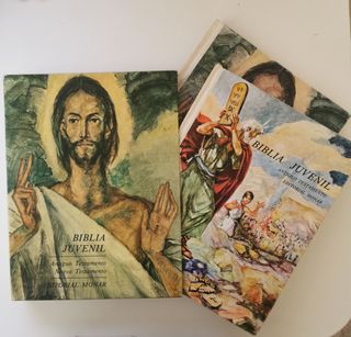 Biblia Juvenil. Editorial Monar. 2 tomos