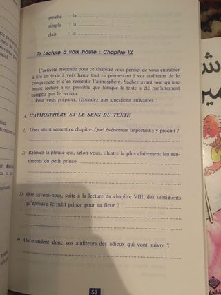 Petit Prince ejercicios Frances