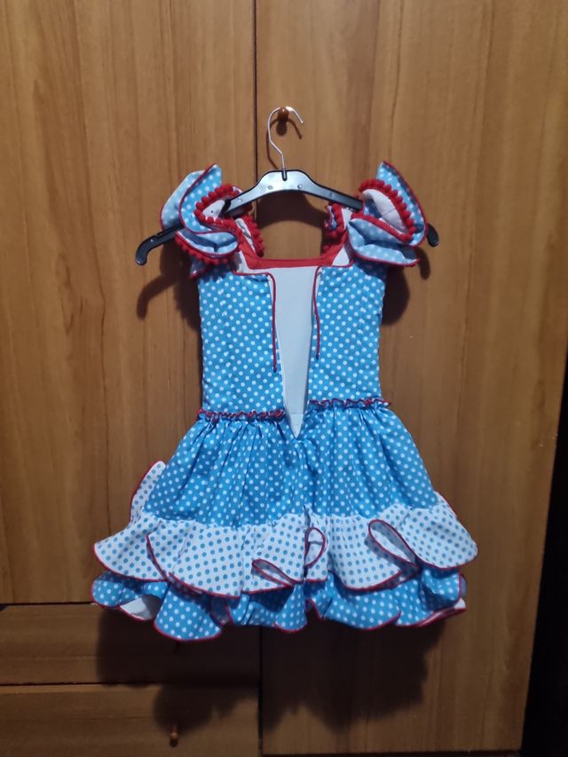 Vestido de Sevillana niña
