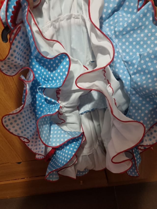 Vestido de Sevillana niña