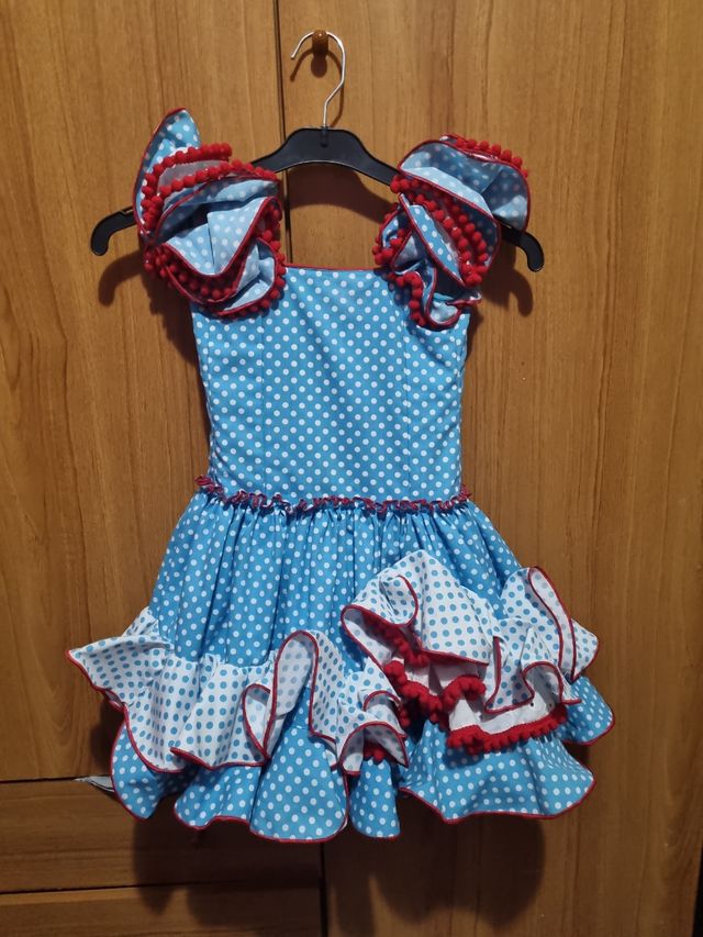 Vestido de Sevillana niña