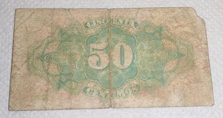 Billete 50 centimos 