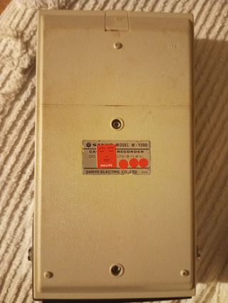 Sanyo cassette recorder mod. M-1300 