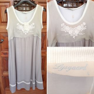 Vestido Bordado Delantero Lysgaard