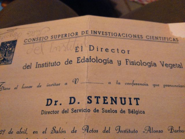 Invitación del csic