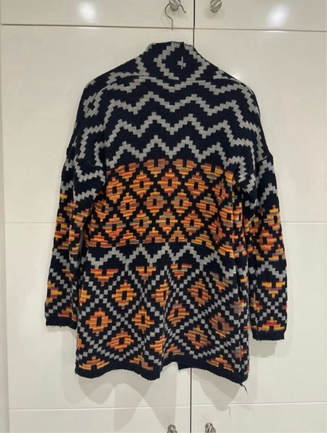 Chaqueta punto multicolor