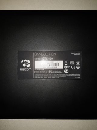 Tablet de dibujo Wacom Bamboo CTL 460