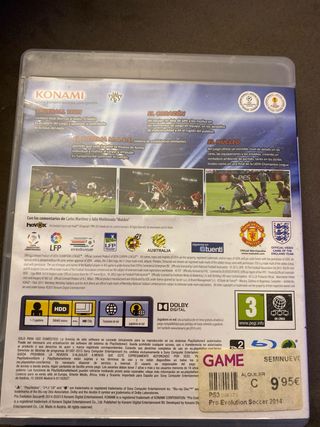 PES 2014 PS3