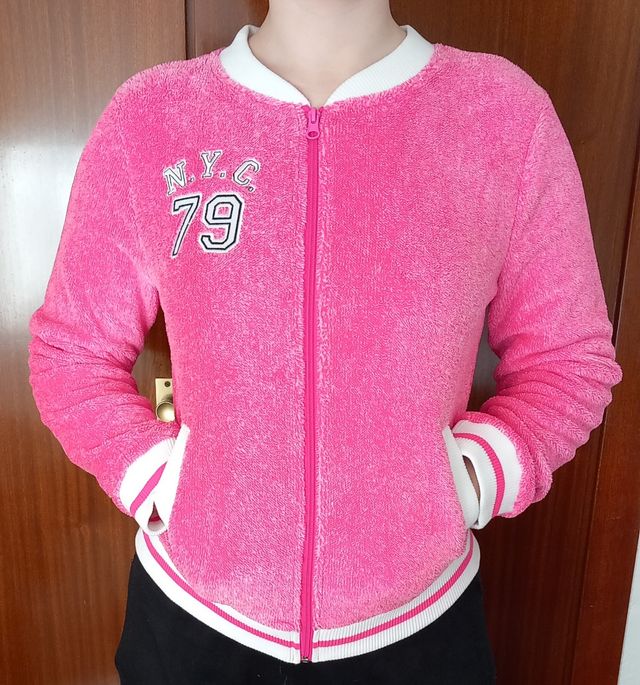 Sudadera rosa nueva