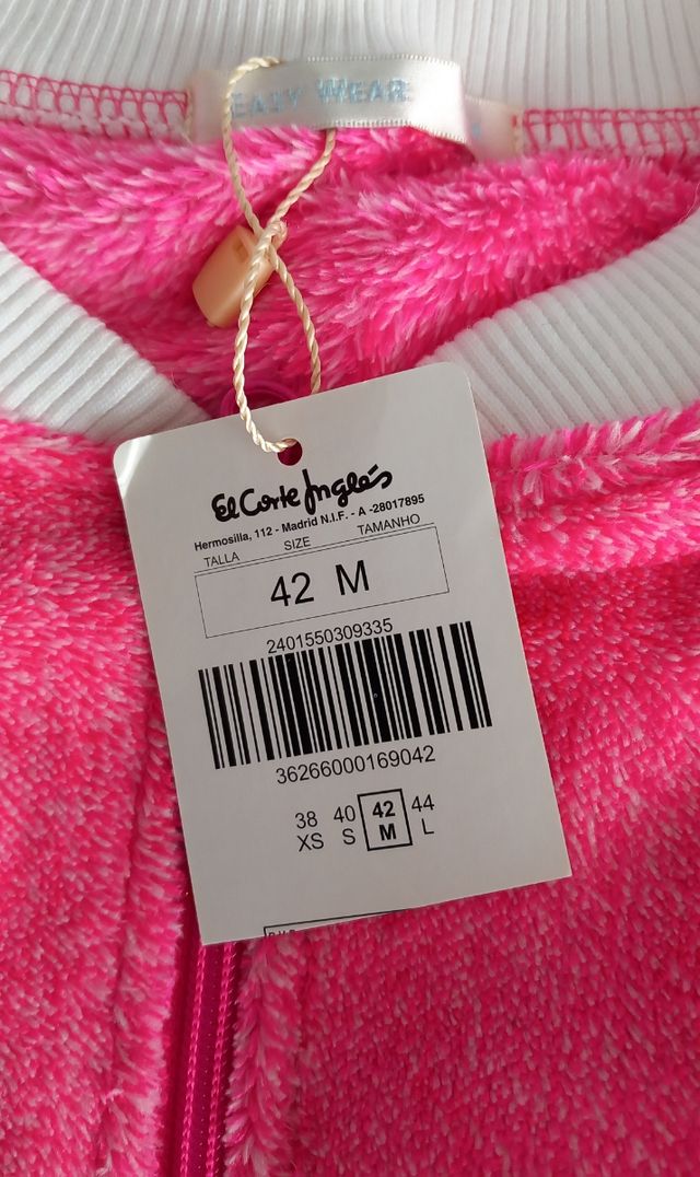 Sudadera rosa nueva