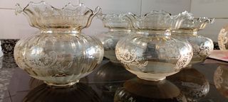 Lámpara techo bronce porcelana
