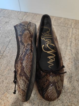 Bailarina estampado serpiente brillo T38