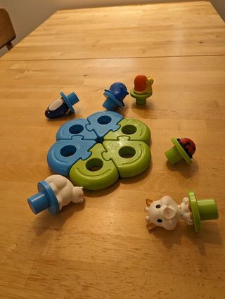 Puzzle para baño Sophie La Girafe