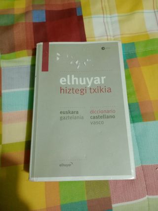 Diccionario Euskera y castellano 