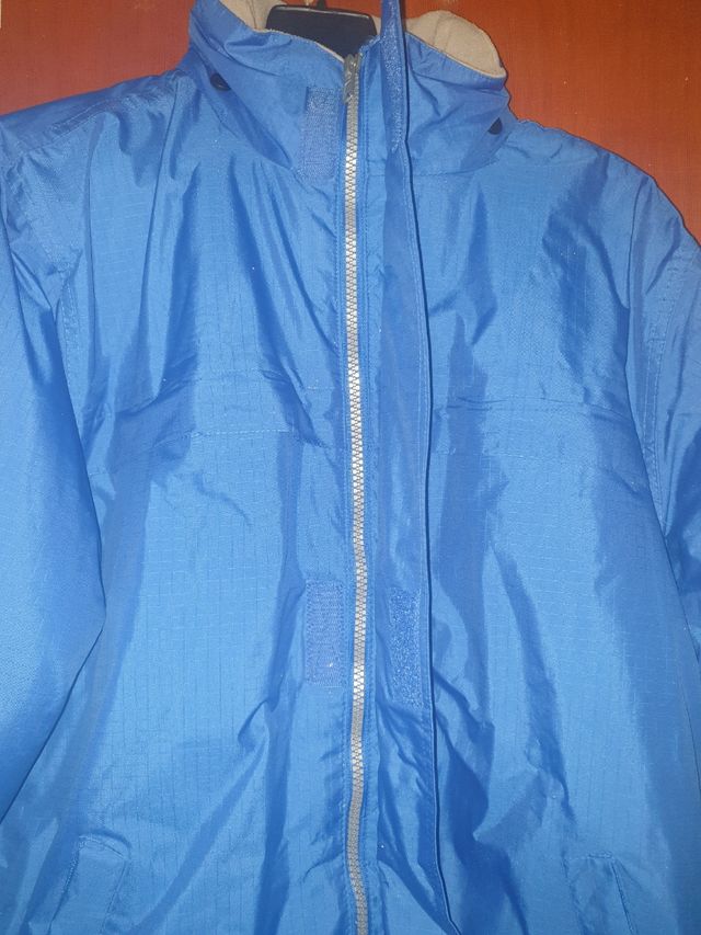 Giacca anorak blu taglia xl