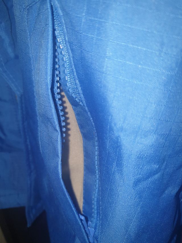 Giacca anorak blu taglia xl