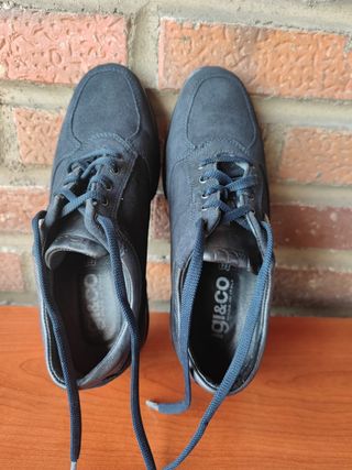 Zapatos Sneakers IGI&CO azul marino T37 