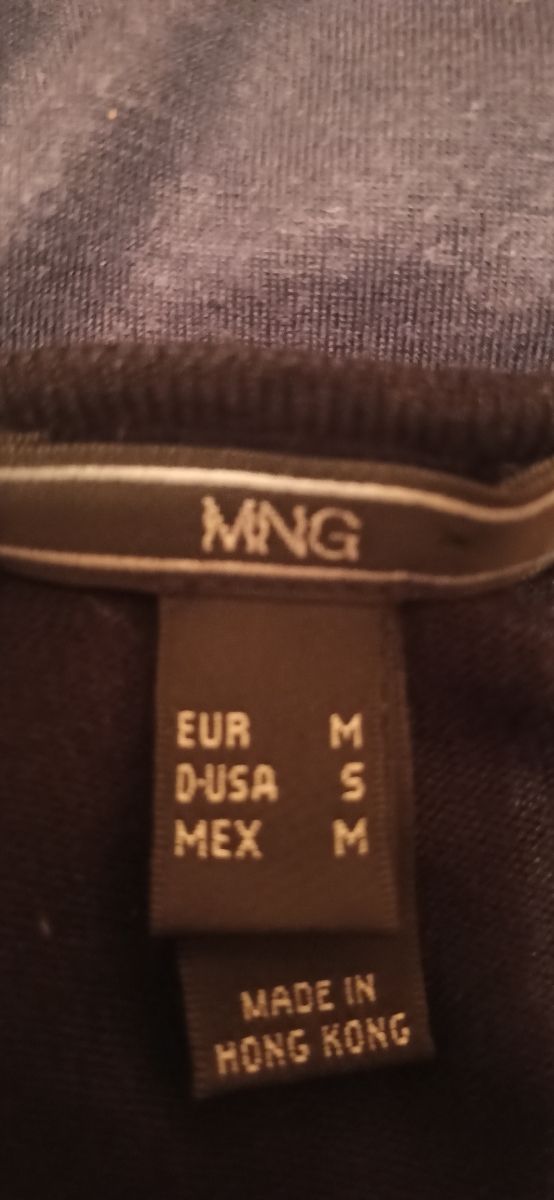 Chaqueta punto negro