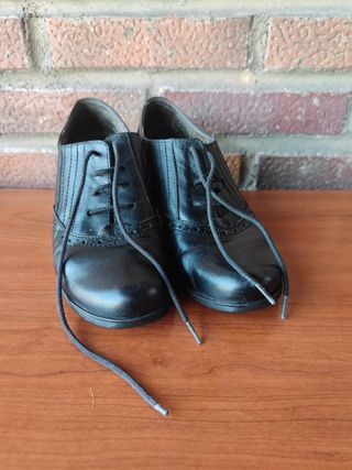 Zapatos de invierno de piel mujer T38 