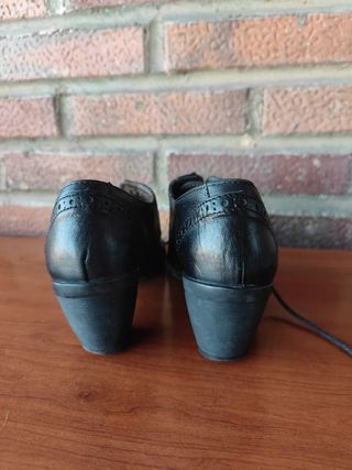 Zapatos de invierno de piel mujer T38 