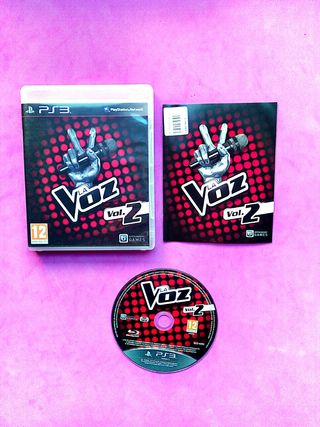 LA VOZ VOL. 2 _ PLAYSTATION 3
