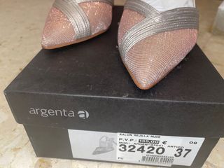 Zapatos novia/fiesta Argenta