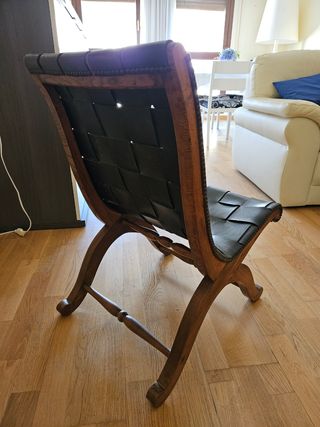 Sillón cuero Pierre Lottier