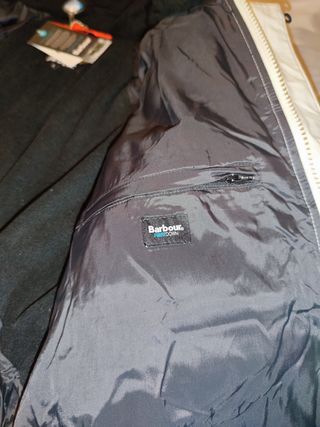 Abrigo Barbour t. XL nuevo a estrenar 