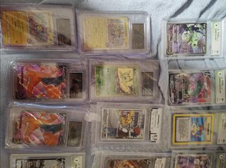 Pokemon tcg cartas gradeadas charizard arceus umbr