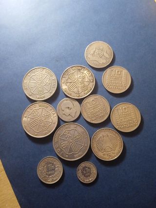 Monedas de plata