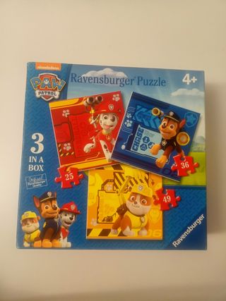 3 Puzzles PAW PATROL 