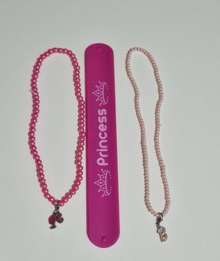 Set bimba 2 collane + bracciale 
