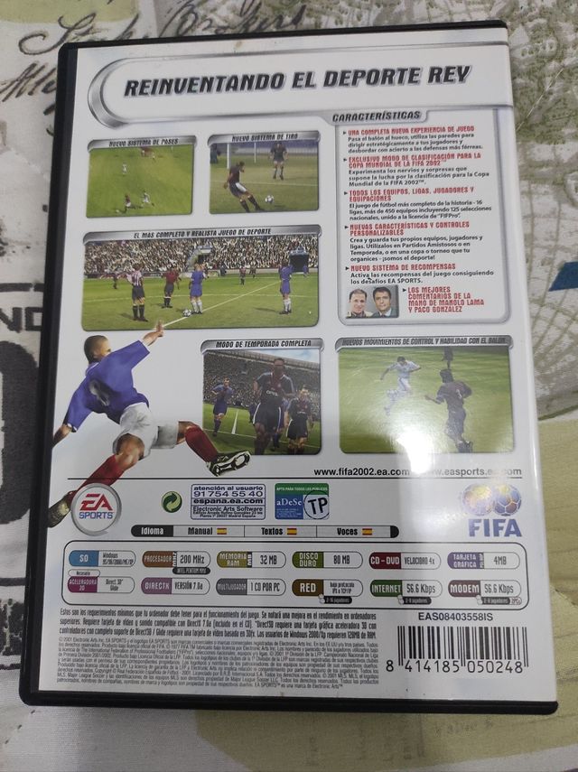 Fifa 2002 pc castellano