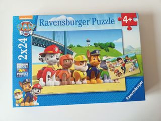 2 Puzzles de 24 piezas PAW PATROL 